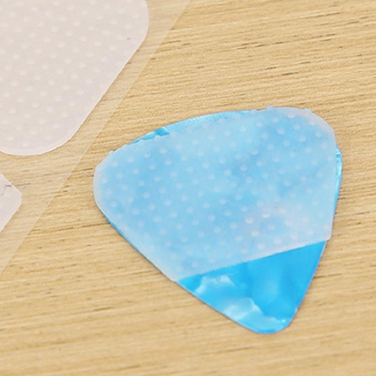 Guitar Pick Adhesive Grips Washable Guitar Pick Stickers Thick Antislip Grips For Enhanced Playability And Comfortable