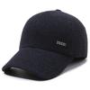 Men's Middle-aged And Elderly Baseball Cap Warm Velvet Cap Outdoor Coldproof Warm Cap With Ear Protection Cotton Cap