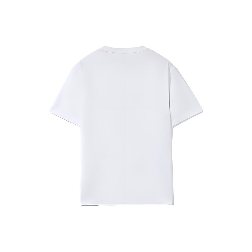 Li Ning Sports Fashion Series Cartoon Cat Letter Print Casual Short Sleeve T-Shirt Unisex Tops AHSRB38-2