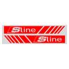 2Pcs Car Rearview Mirror Side Decal Stripe Sticker Vehicle Body For vcrf1 A1 A3 A4 A5 A6 A7 A8 B5 B6 B7 C5 C6 C7 Q2 Q3 Q5 Q7 TT