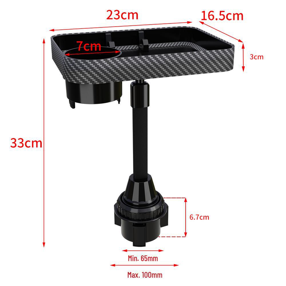 Universal Adjustable Car Beverage Holder for Center Console and Rear Seat
