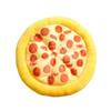 Dogsang Pet Curiosity Squeaking Dog Toy Squeaking Doll, One Pizza, 1 Piece