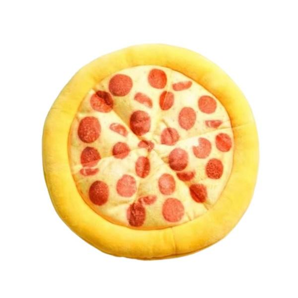 Dogsang Pet Curiosity Squeaking Dog Toy Squeaking Doll, One Pizza, 1 Piece