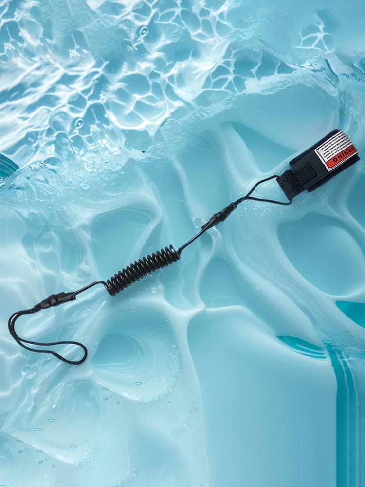 Premium Coiled Bodyboard Leash TPU Stay On Board Ankle Strap Paddleboard Ankle Leash Surfing Accessories