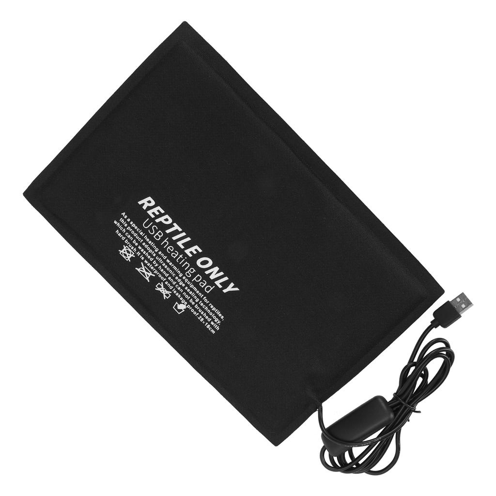 Reptile Heating Mat USB Reptile Heating Mat Under Tank Heating Pad with ThreeLevel Temperature