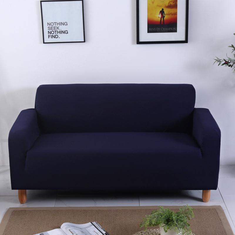 Plain Sofa Coverastic Sofa Slipcover Tight Wrap All-Inclusive Sectional Couch Corner Cover Cases For Furniture 1/2/3/4 Seat