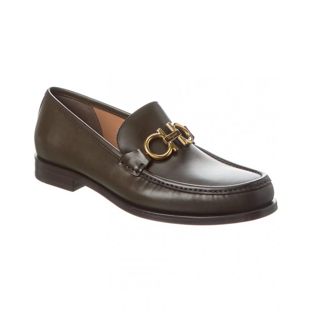 

Salvatore Ferragamo Ferragamo Venice Кожаные лоферы коричневый