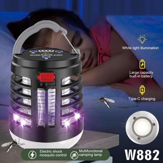 

Высокое качество 3 цвета водонепроницаемый дизайн крючка Bug Zapper зелёный