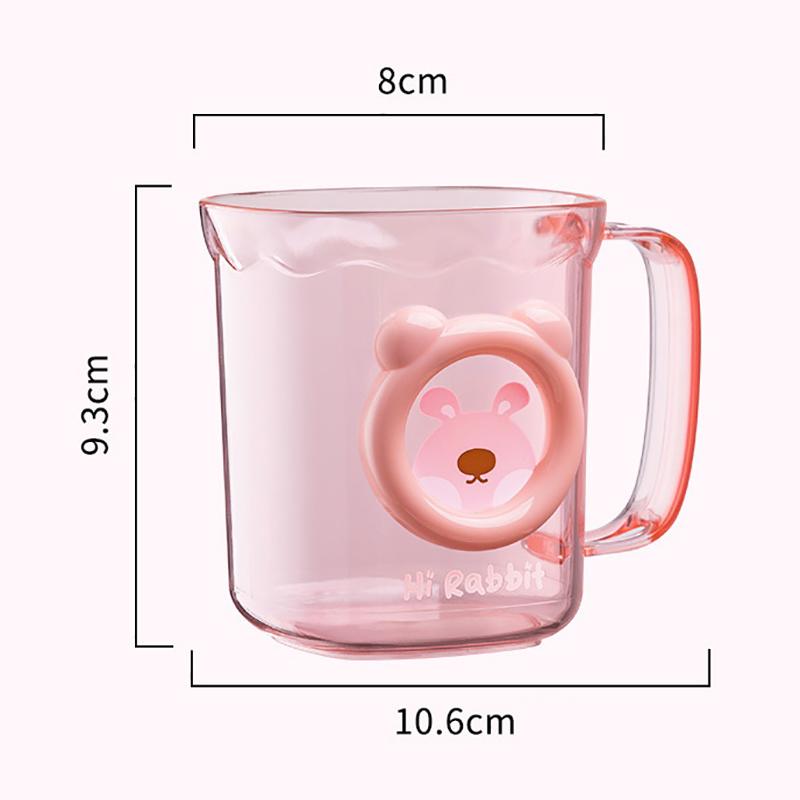 Bathroom Cups Reusable Tooth Brush Cup Bathroom Tumbler Kids Rinse Cup Tooth Brushing Holder Toothbrush Holder Cup Couple