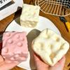 Bloc de brânză Squishy Jucărie Fidget Rebound Lent Ulei de Cocos Roz Vaselină Ameliorarea Stresului Decompresie Jucărie de Strâns Pentru Adult