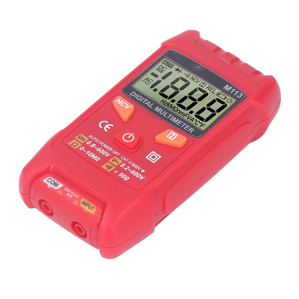 Digital Multimeter Auto Ranging High Accuracy Anti Burning Portable Electrical Tester with NCV Function