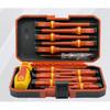 13-teiliges 1000V VDE isoliertes Schraubendreher-Set Magnetische Schlitzbits für elektrische Reparaturen Professionell