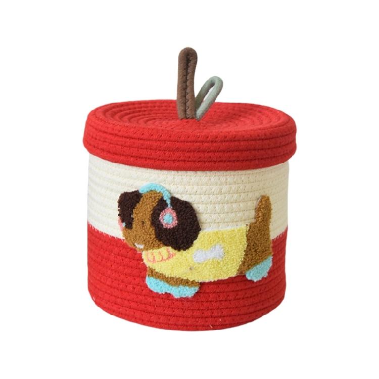 Playful Cartoon Cotton Storage Box Kids Toy Organizers Portable Portable Container For School Supplies Home Decors