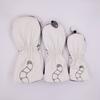 PU Leather Golf Club Covers Soft Golf Headcover Golf Protector Set Tiger Golf Cover  Men