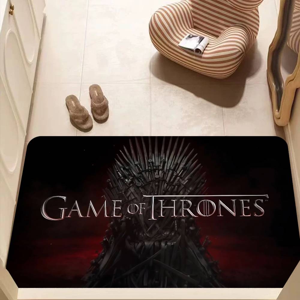 Popular TV Series G-Game Of T-Thrones Room Mats Anti-slip Absorb Water Long Strip Cushion Bedroon Mat Household Carpets
