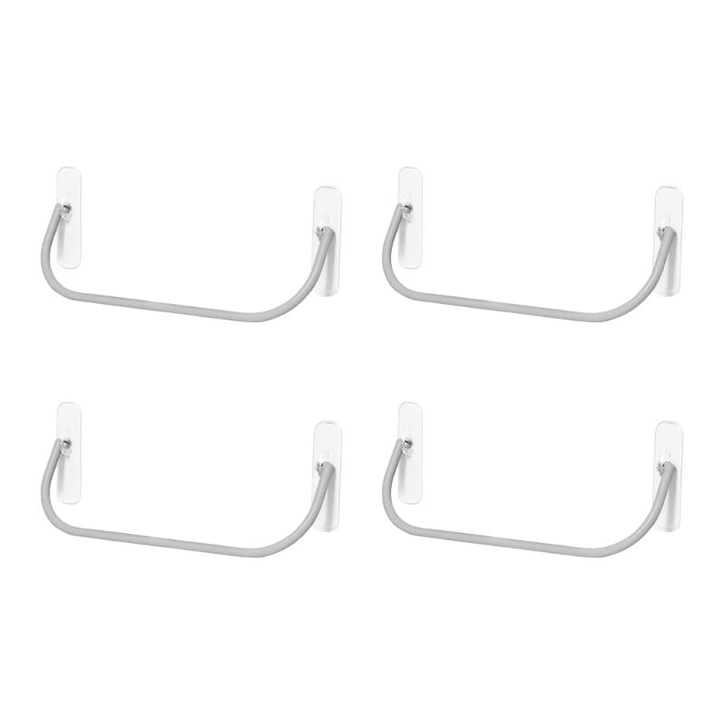 

Without Drilling Waterproof Shoe Rack for Bathroom Sturdy Plastic Wall Mounted Organizers Keep Floors Dry and Tidying серый