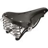 BROOKS Leather Saddle B66 BLACK with Perfect for City Riding and Touring Spring,