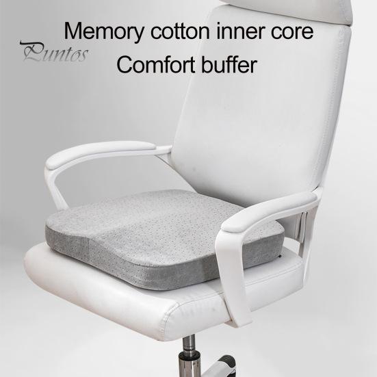 Office Sedentary Cushion Non-Slip Soft Thickened Memory Foam Dorm Student Long Sitting Hours Sciatica Tailbone Pain Back Relieving Chairs Seat