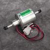 Electric Fuel Pump-Qiilu Universal 24V Car Boat Electric Fuel Pump Line Filter Gasoline Diesel Replacement (Silver)