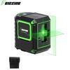 Compact Green Laser Level - 2-Line Auto-Leveling, Portable Fine Line Projector