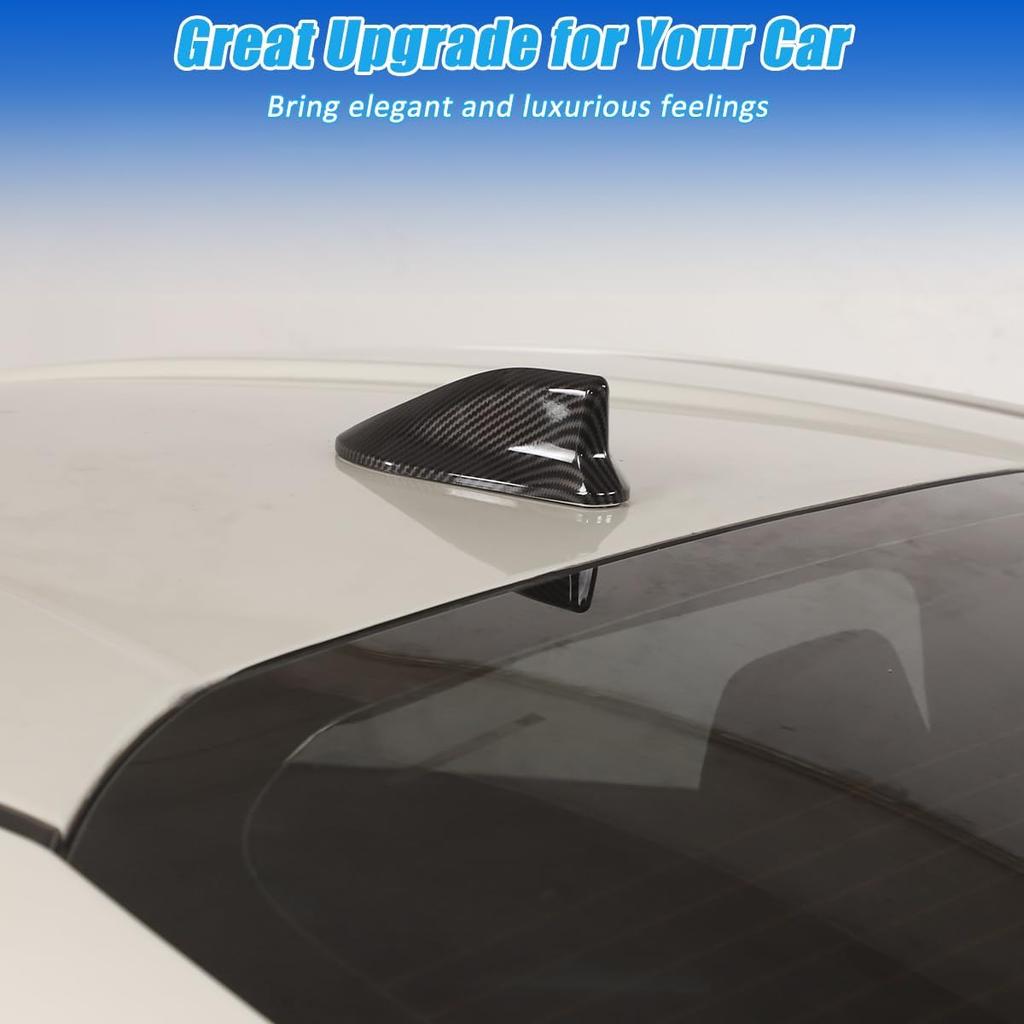 Carbon Fiber ABS Car Shark Fin Antenna Cover Roof Aerial for Subaru BRZ Toyota 86 2013-2021 Auto Cars Antenna Accessories
