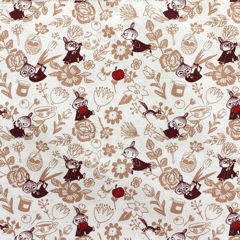 [Hapitas] tote bag canvas bag A4 compatible size Moomin little my MOOMIN MC5 picnic