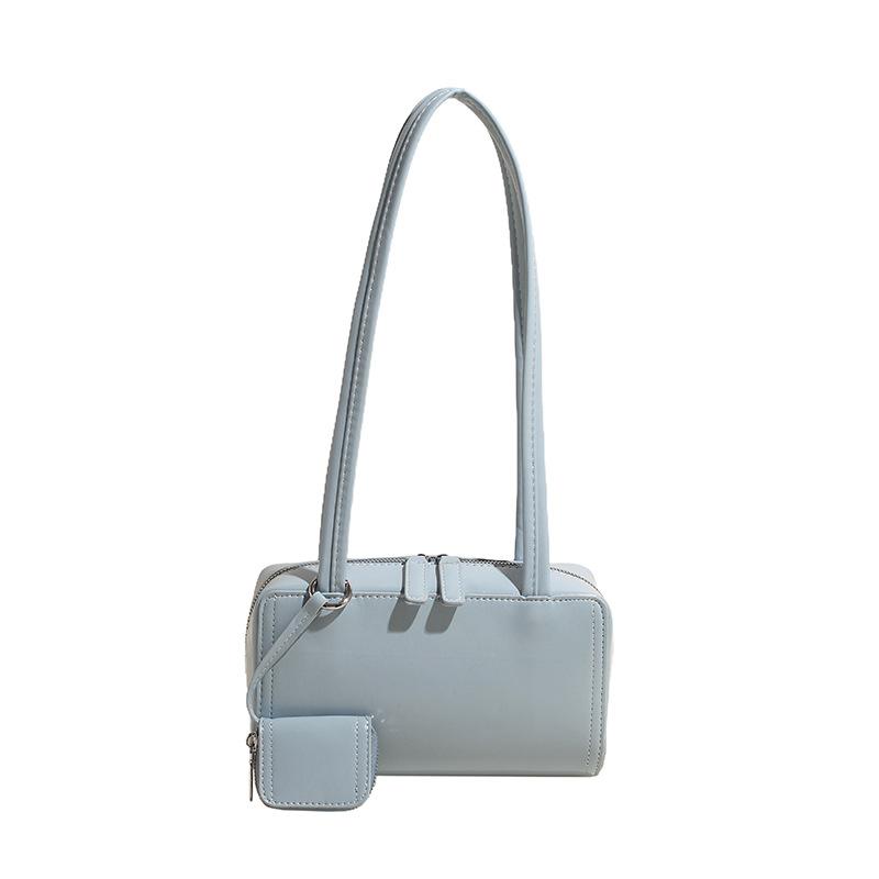 

Весенняя популярная корейская лихорадка с той же маленькой квадратной сумкой через плечо, высококачественной сумкой для наушников под мышкой