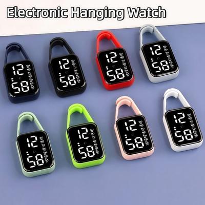 LED Electronic Hanging Watch Portable Luminous Pocket Watch Pocket Watch  Stylish Accessory