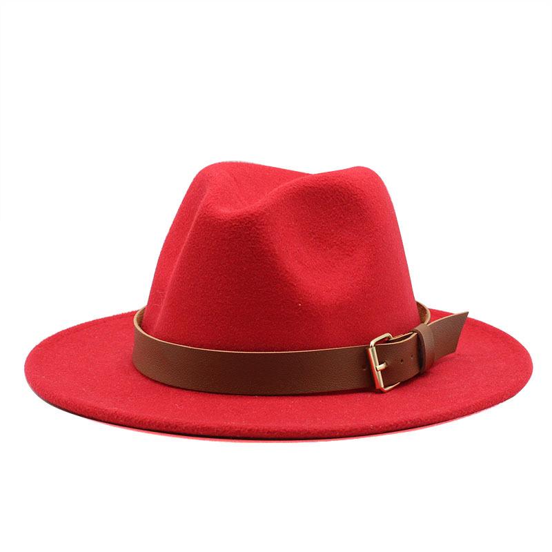 Black Woolen Top Hat Jazz Hat
