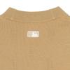 MLB Boston Red Sox Sports Lifestyle Series Single-Breasted V-Neck Long Sleeve Knit Sweater Unisex sweater Beige 3AKCM0251-43BGL