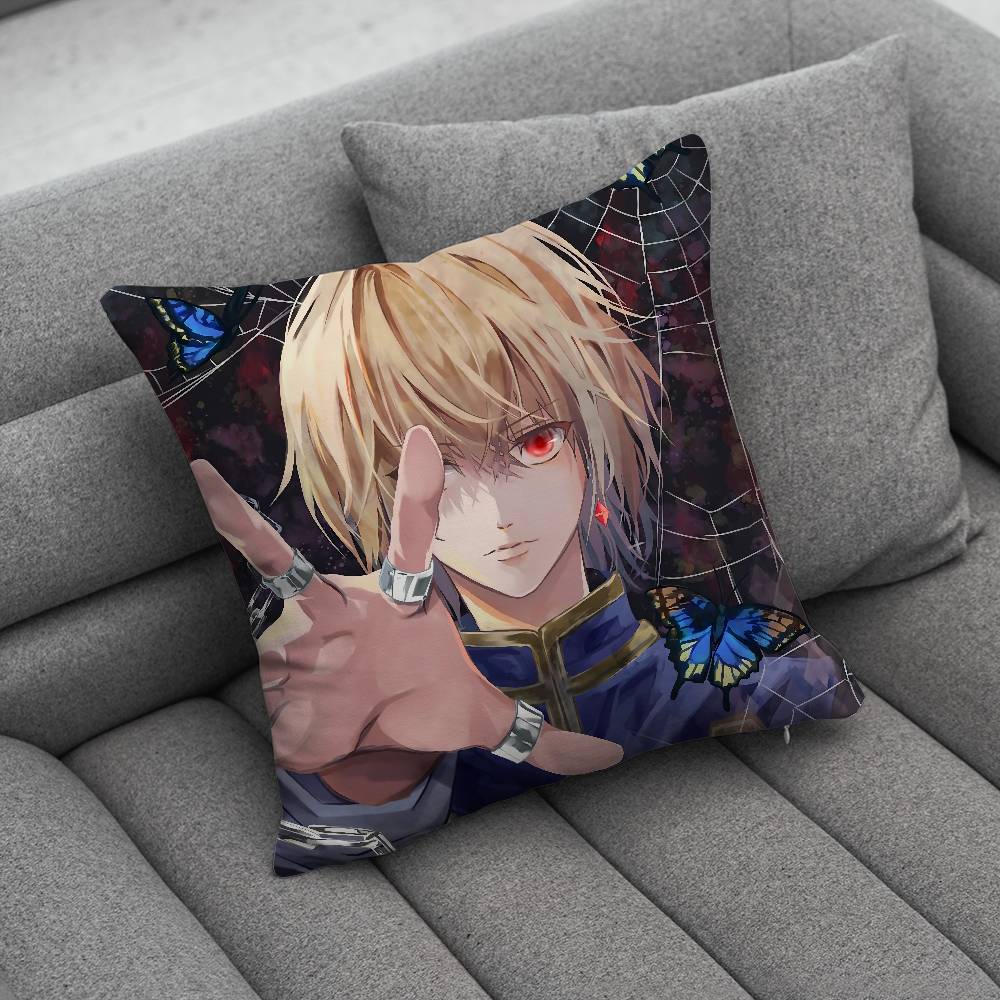 H-HUNTER Kurapika HUNTER Kuddfodral Kuddfodral Hem Soffkuddar Bilkuddar Kuddfodral Kontorskuddfodral Kudde