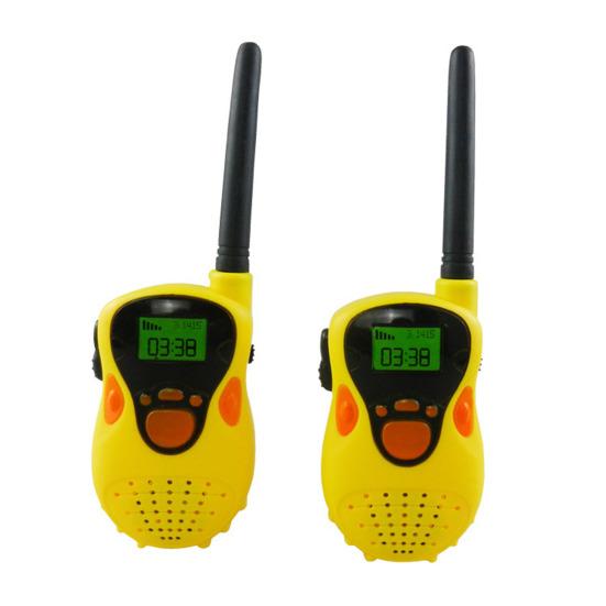 

2Pcs Intercoms Toy User-Friendly Digital Sound Parent-child Communication Long Range Intercoms Toy for Kids 1 Set