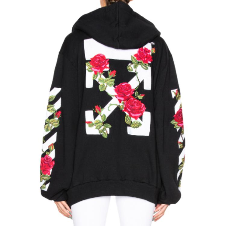 OFF WHITE Sweatshirt Womens Black OWBB011F161921281088