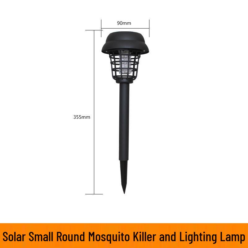 Solar-Powered Outdoor Mosquito Killer Lamp: Waterproof Garden Insect Repellent