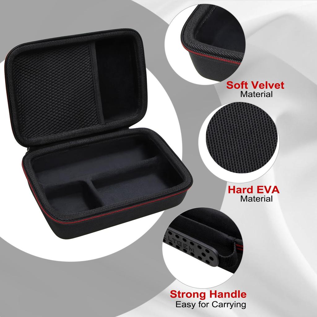 L LTGEM Camera Case Compatible with Sony II Vlog Digital Camera Tripod Microphone Vlogger Accessories Kit Black Gray ZV-1F / ZV-1 / ZV-1 +