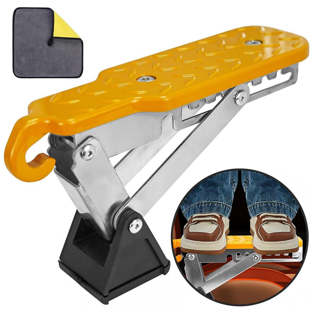 Universelle Autotürstufe SUV LKW Klappbare Türriegelstufe mit Einstellbarem Winkel für Autodachzugang