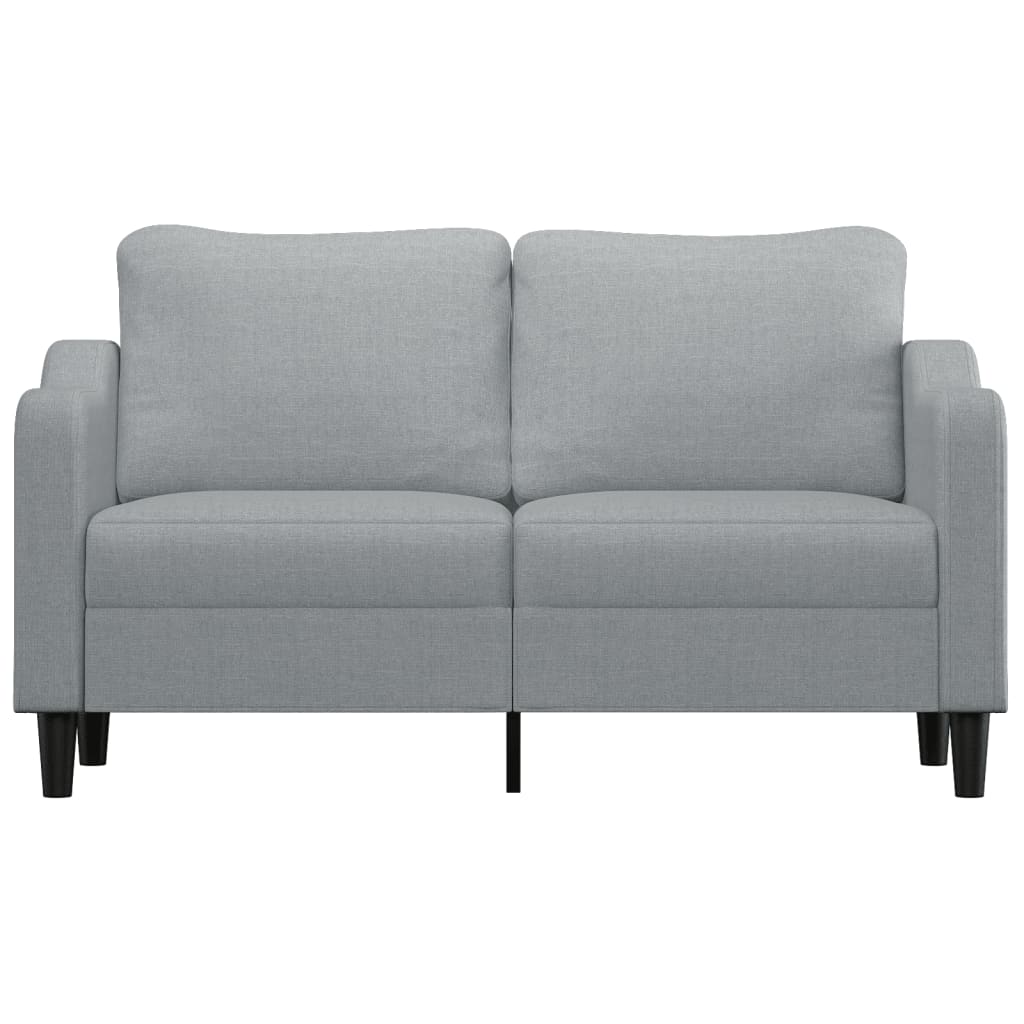Vidaxl 2-Seater Sofa, Light Grey, 140 Cm, Upholstered In Fabric