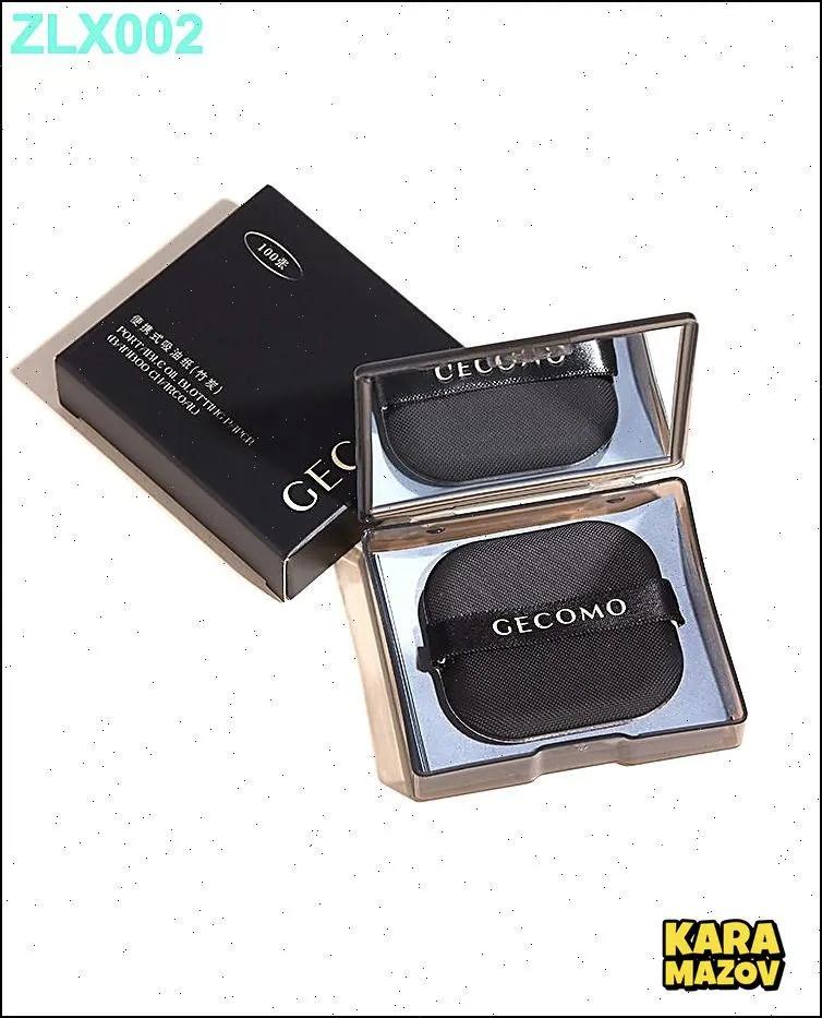 Oil Absorbing Sheets with Mirror and Puff, Portable Face Blotting Papers for Oily Skin