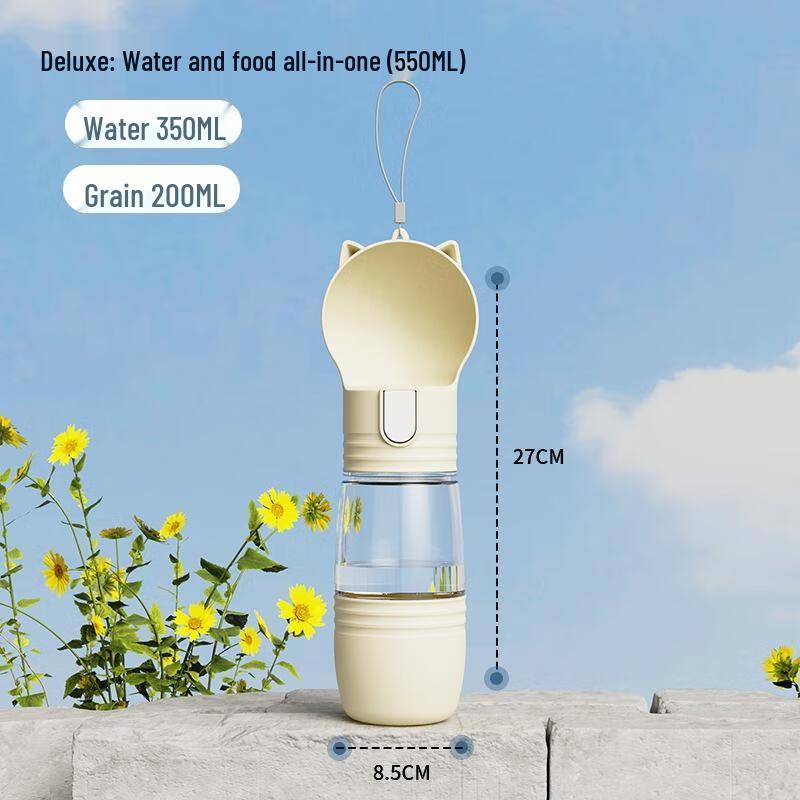JINGRUIXIANG Portable Dog Water and Food Dispenser
