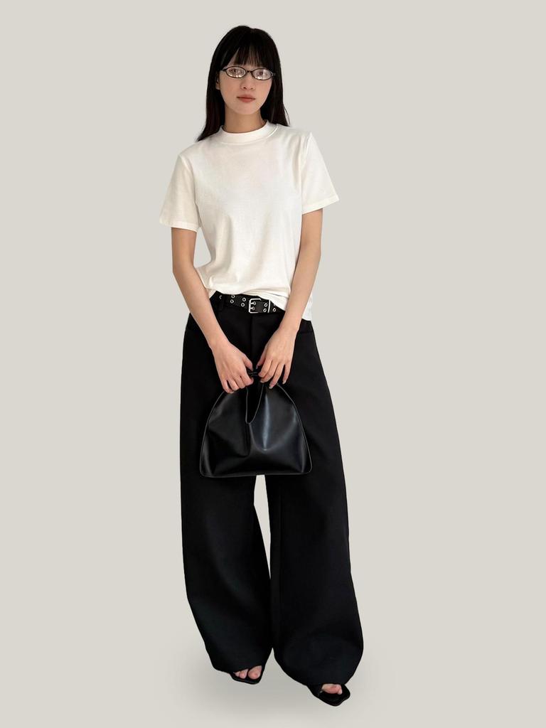 Yuyi 2026 Spring High-End Women's Wide-Leg Suit Pants - Elegant, Loose, and Western Style