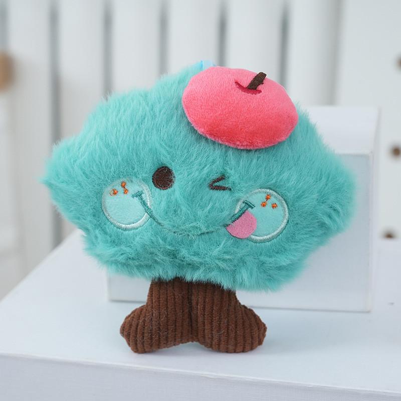 Adorable Plush Forest Series Money Tree Keychain Creative Plush Doll For Couples