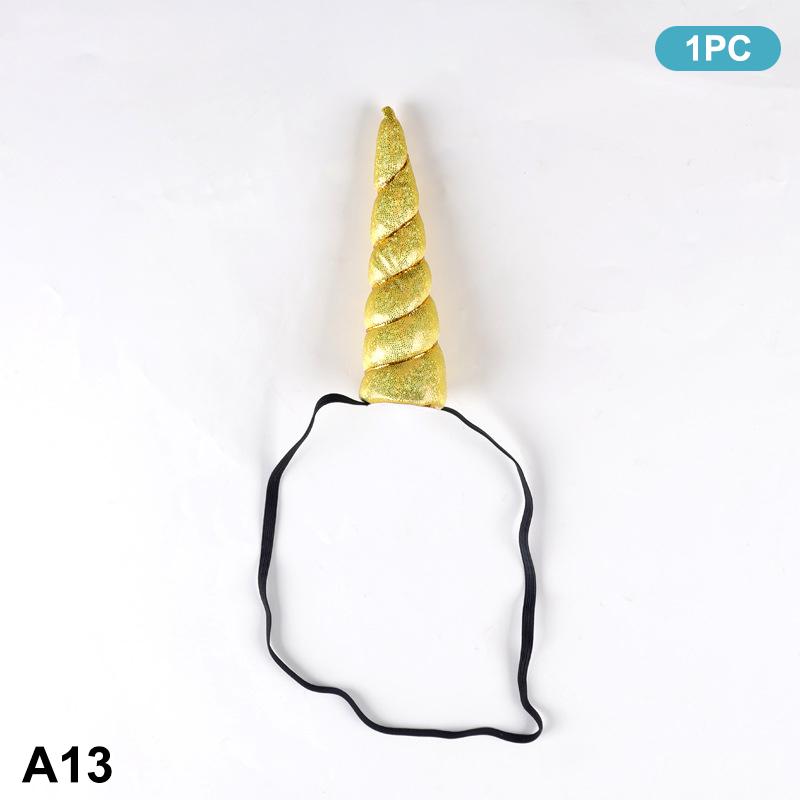 Unicorn Horse Headbands Playful Design Suitable For Equestrian Activities, Performances And Daily Outfits, Horse Gear Decoration