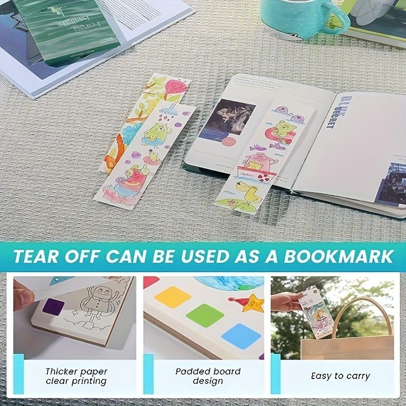 12 Sheets Pocket Kids Graffiti Picture Book Water Color Books for Children Magic Watercolor Notebook for 3+ Year Early Education