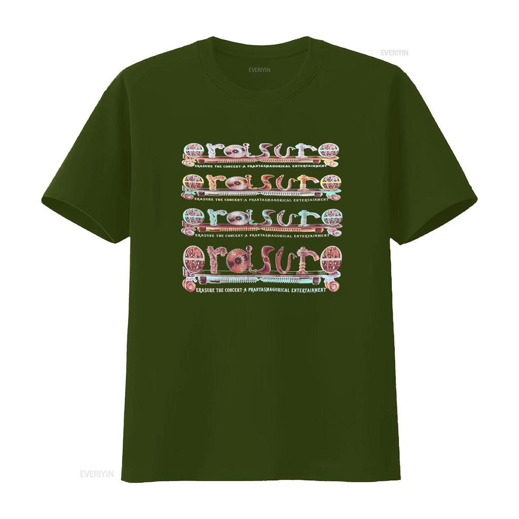 1992 Vintage Erasure Tour Concert New Wave Promo Album Super Rare 90s T Shirt Vintage Fashion Comfortable Breathable