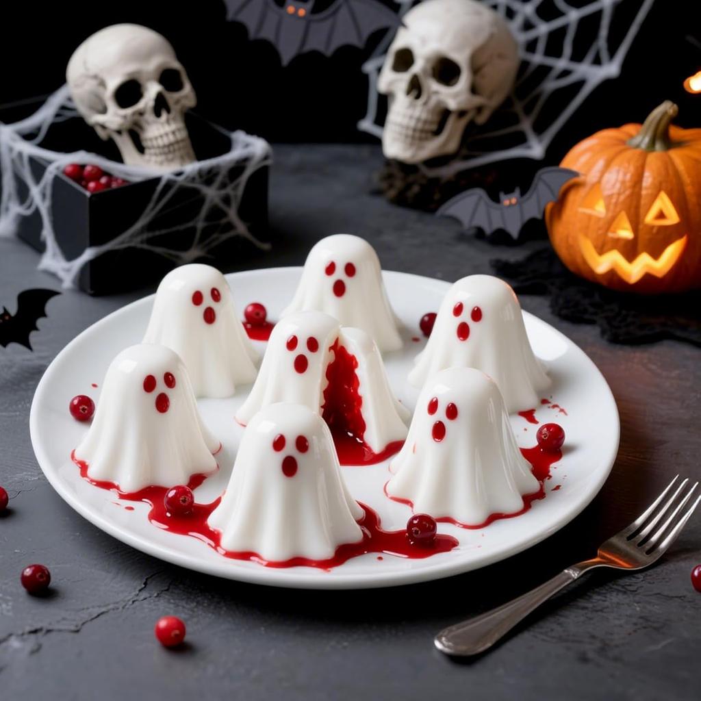 2Pcs Halloween Silicone Molds, 3D Ghost Silicone Mold for Food, Non-Stick Cute Ghost Cake Pop Mold for Jelly Chocolate Candy Gummy Crayon Resin