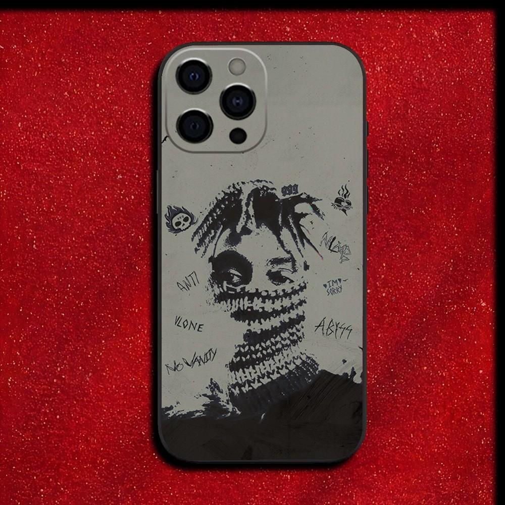 Rapper 999 J-Juice W-WRLD Phone Case For iPhone 16,15,14,13,12,11,Pro,X,XS,Max,XR,Plus,Mini Soft Black Cover
