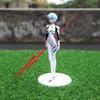 22cm NEON GENESIS EVANGELION Figures Ayanami Rei Action Figure Cake Decorations PVC Model Anime Asuka Makinami Collection Toys