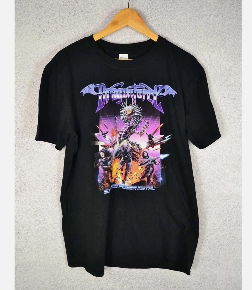 Dragonforce Band Extreme Metal Shirt Unisex Concert S to 5XL Unisex T-Shirt S
