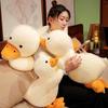 Big White Goose Doll Cute Little Duck Doll Big Goose Plush Toy Boy and Girl Sleeping Pillow Rag Doll