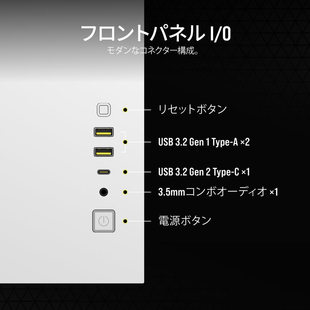 Корпус для ПК CORSAIR 2500X Micro ATX Dual Chamber, белый CC-9011266-WW